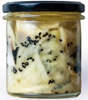 *PRZYSTAŃ RYBACKA Opiekane śledzie w delikatnym sosie pomidorowo - octowym (słoik) (520 g)