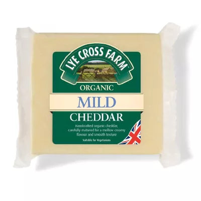 *LYE CROSS FARM Ser cheddar dojrzały dojrzewający 9-12 miesięcy (200g) - BIO