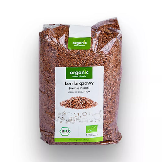 ORGANIC Len złocisty ekologiczny (400g) - BIO