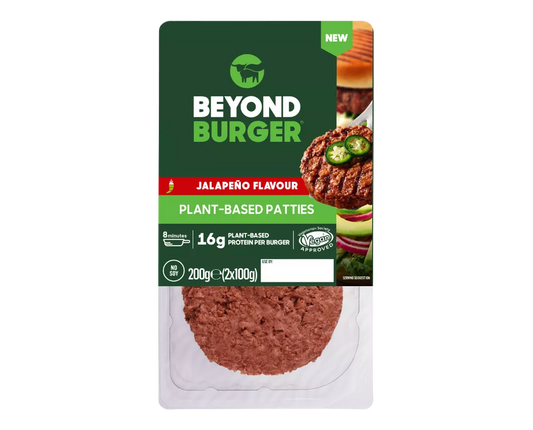 ***BEYOND MEAT Beyond burger jalapeno (mrożony) (2x100g)