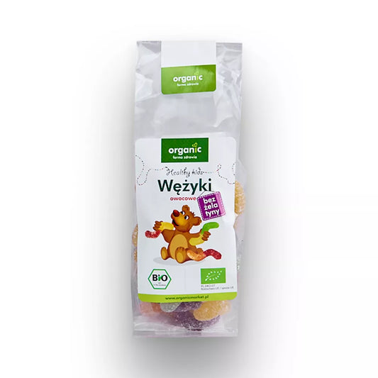 ORGANIC Żelki misie ekologiczne bez żelatyny (100 g) - BIO