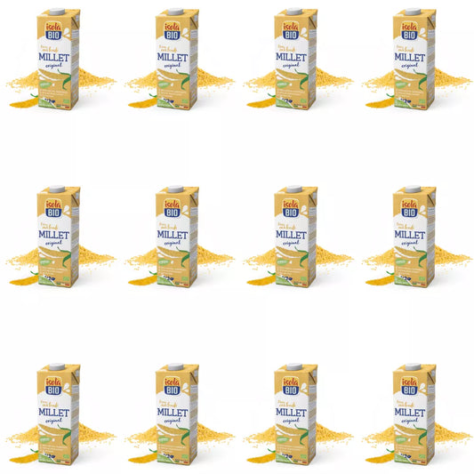 12x ISOLA Napój jaglany ekologiczny (1l) - BIO (zbiorcze)