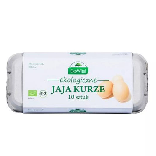 *EKOWITAL Jaja ekologiczne [M]  (10szt.) - BIO (f)